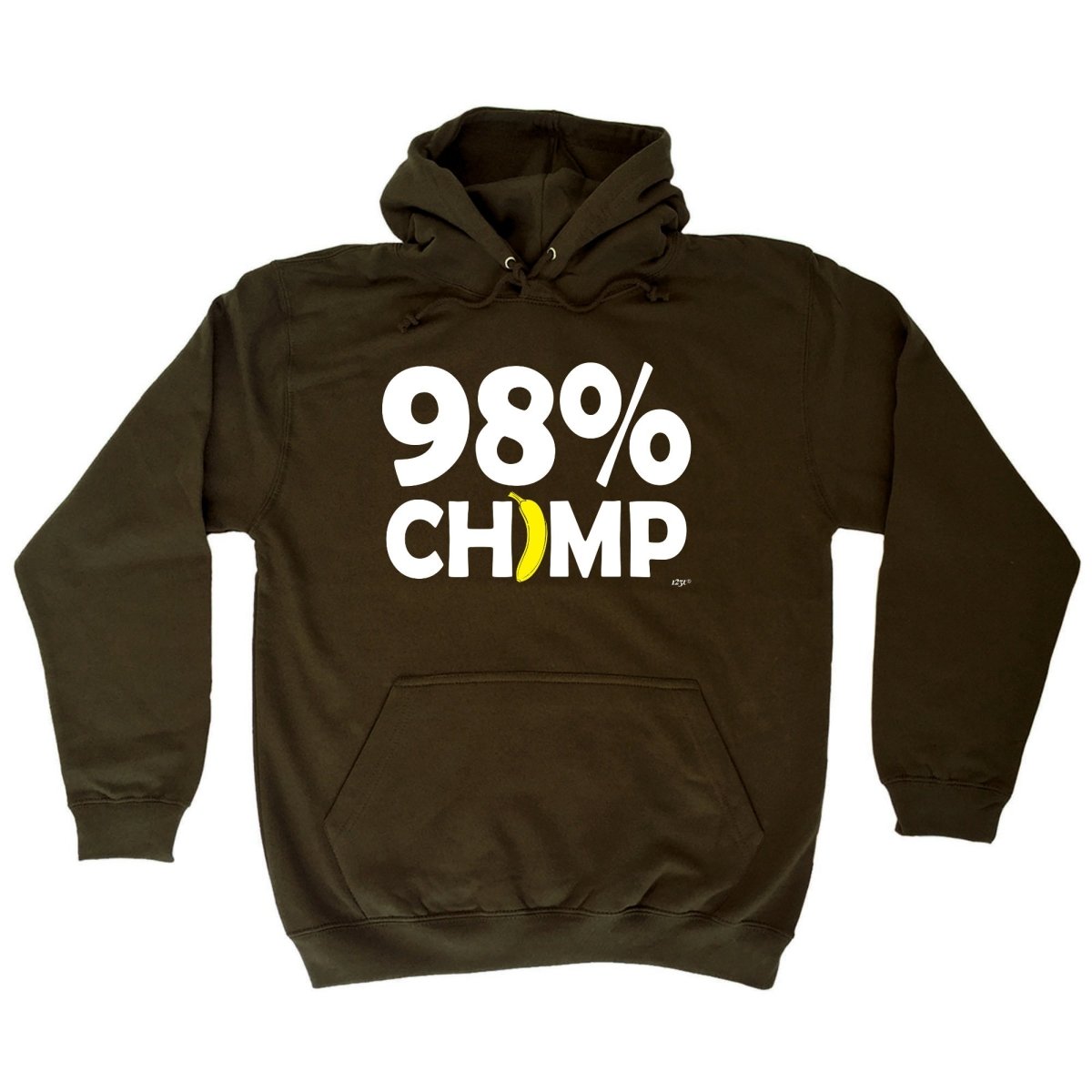 98 Percent Chimp - Funny Novelty Hoodies Hoodie - 123t Australia | Funny T-Shirts Mugs Novelty Gifts