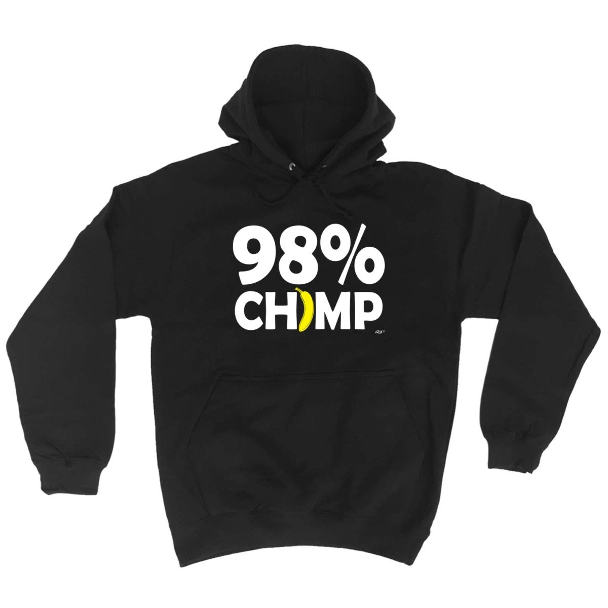 98 Percent Chimp - Funny Novelty Hoodies Hoodie - 123t Australia | Funny T-Shirts Mugs Novelty Gifts