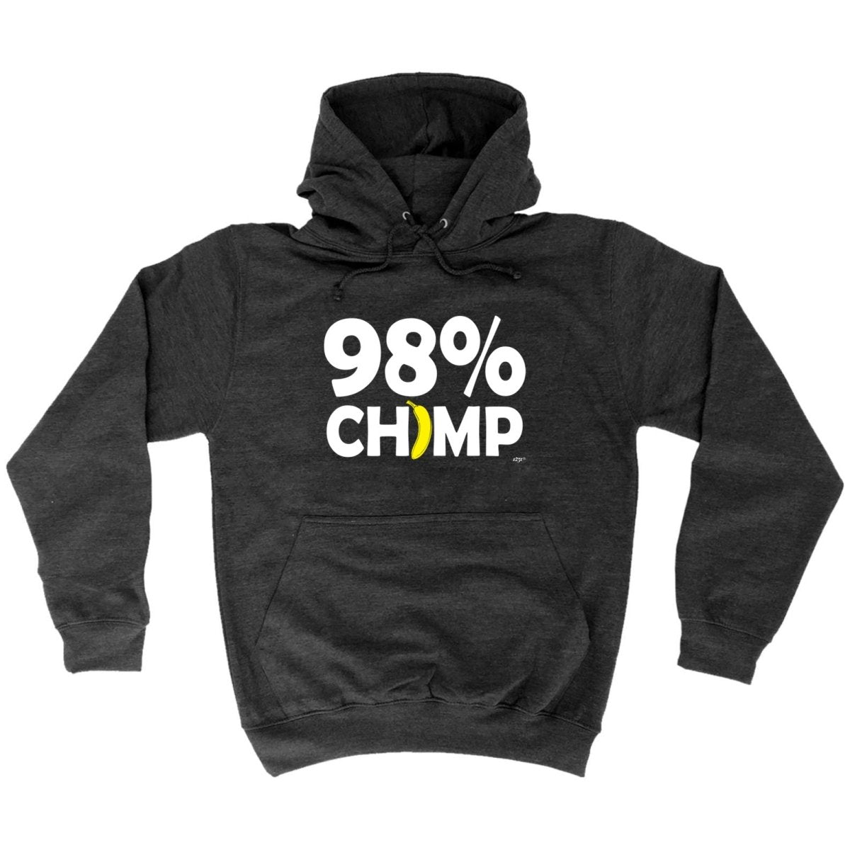 98 Percent Chimp - Funny Novelty Hoodies Hoodie - 123t Australia | Funny T-Shirts Mugs Novelty Gifts