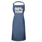 98 Percent Chimp - Funny Novelty Kitchen Adult Apron - 123t Australia | Funny T-Shirts Mugs Novelty Gifts