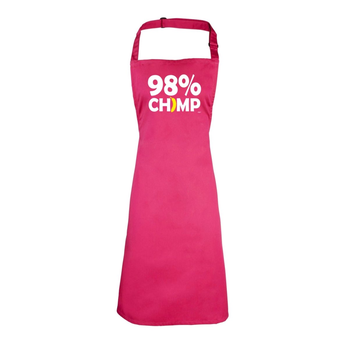 98 Percent Chimp - Funny Novelty Kitchen Adult Apron - 123t Australia | Funny T-Shirts Mugs Novelty Gifts