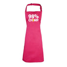 98 Percent Chimp - Funny Novelty Kitchen Adult Apron - 123t Australia | Funny T-Shirts Mugs Novelty Gifts