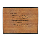 Dear Santa Ill Buy My Own Stuff Christmas - Funny Novelty Doormat