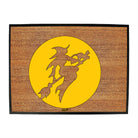 Moon Witch Halloween - Funny Novelty Doormat