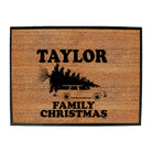 Family Christmas Taylor - Funny Novelty Doormat