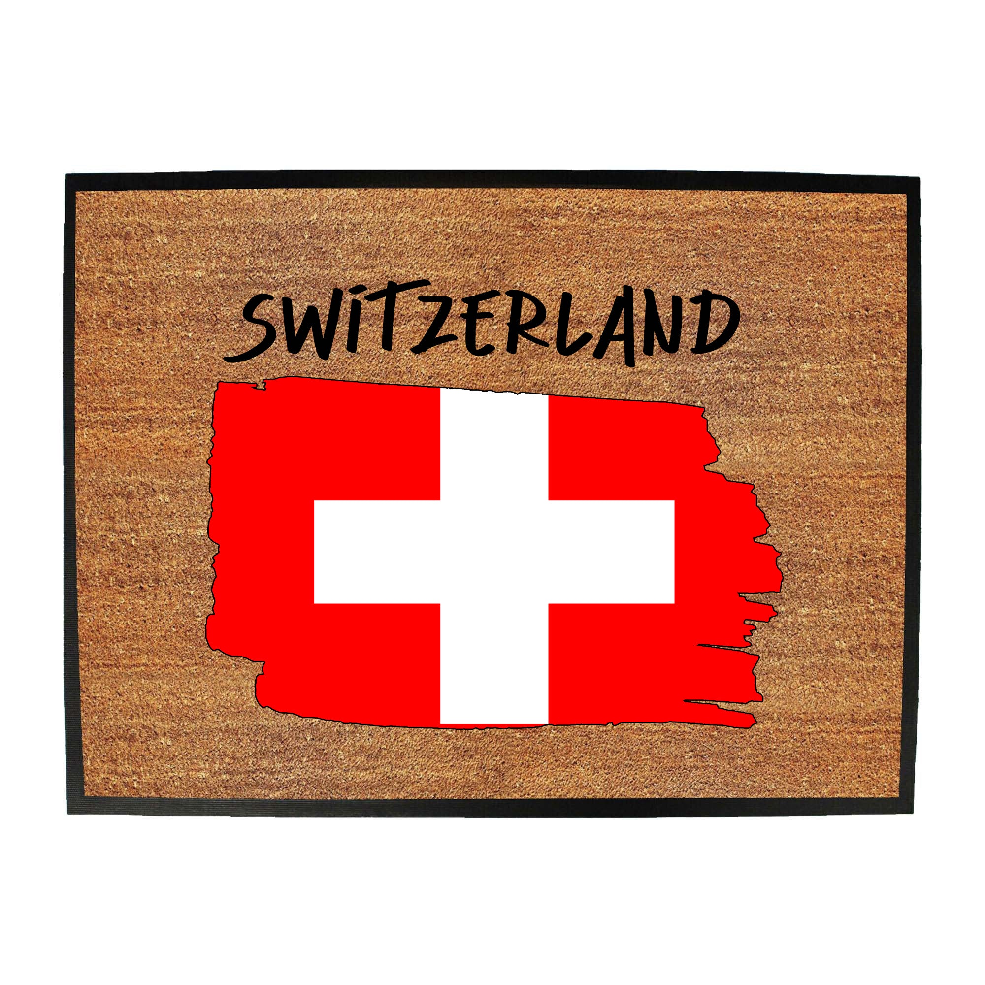 Switzerland - Funny Novelty Doormat