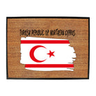 Turkish Republic Of Northern Cyprus - Funny Novelty Doormat