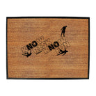 Aa Know Risk Know Fun - Funny Novelty Doormat