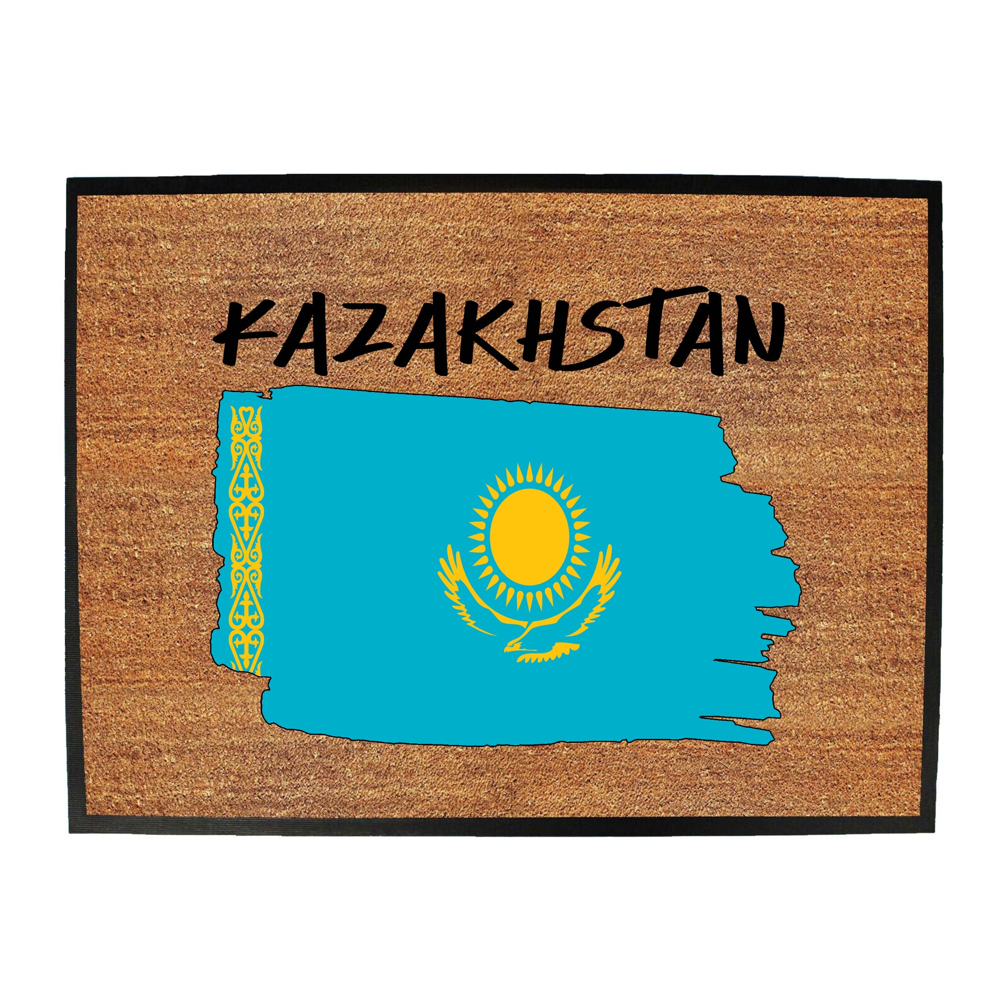 Kazakhstan - Funny Novelty Doormat