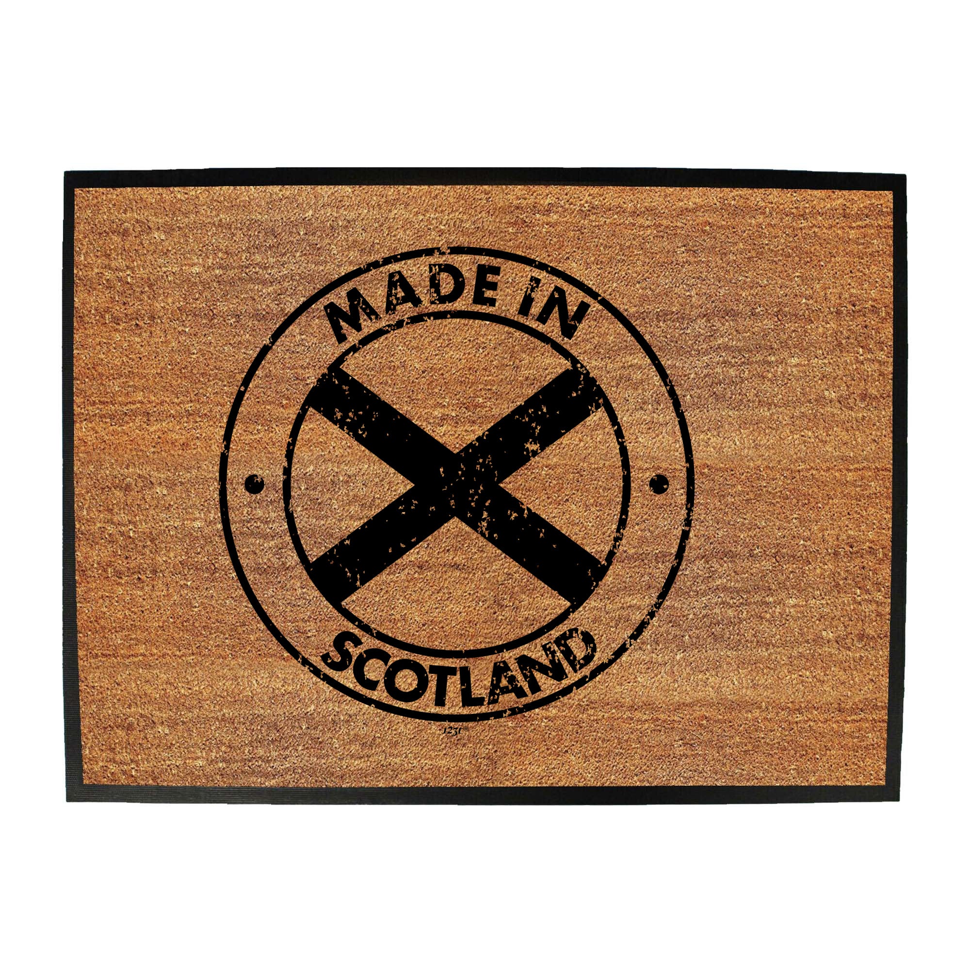 Made In Scotland - Funny Novelty Doormat