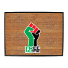 Free Palestine Fist - Funny Novelty Doormat