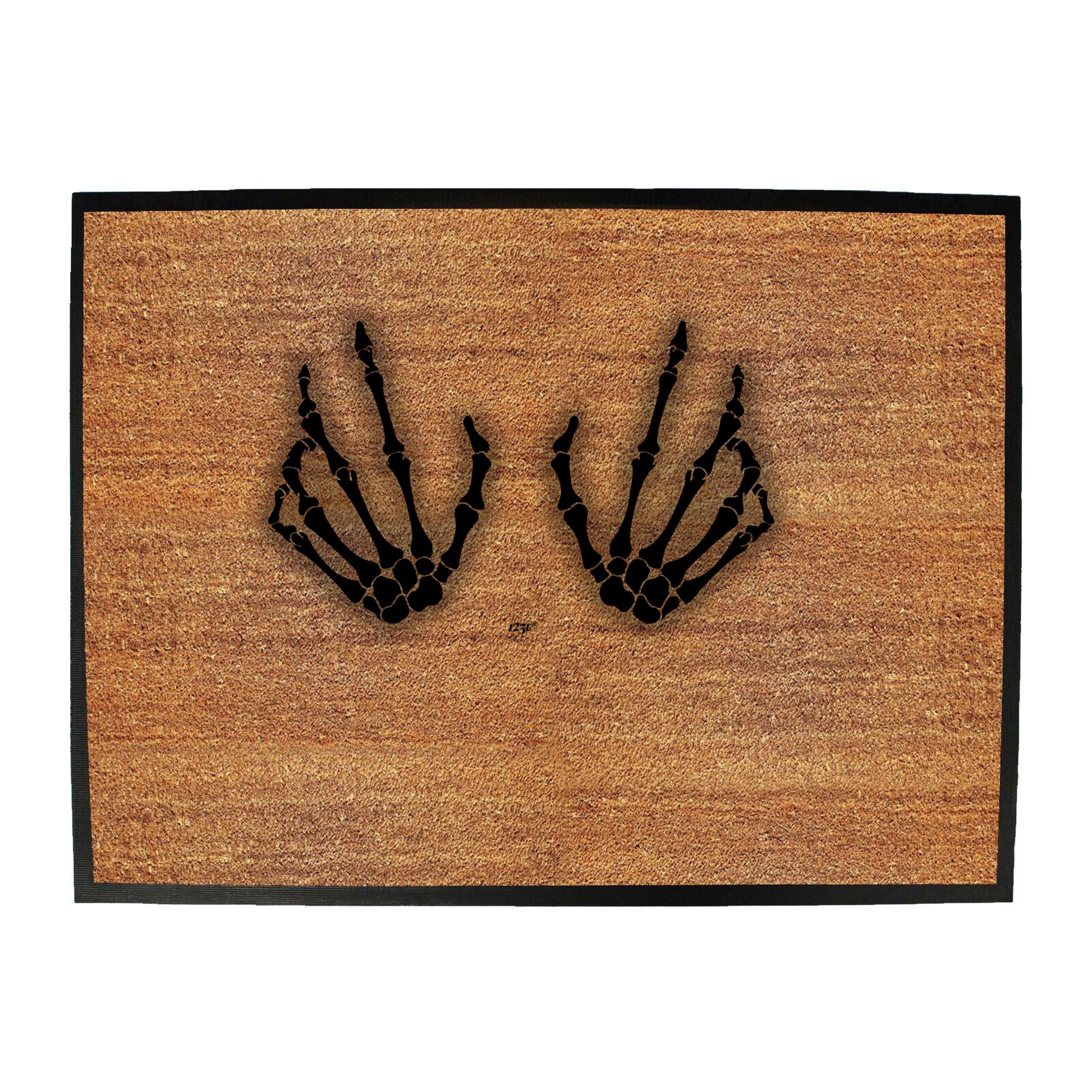 Skeleton Hands Halloween - Funny Novelty Doormat