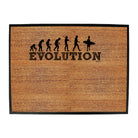 Evolution Surf - Funny Novelty Doormat