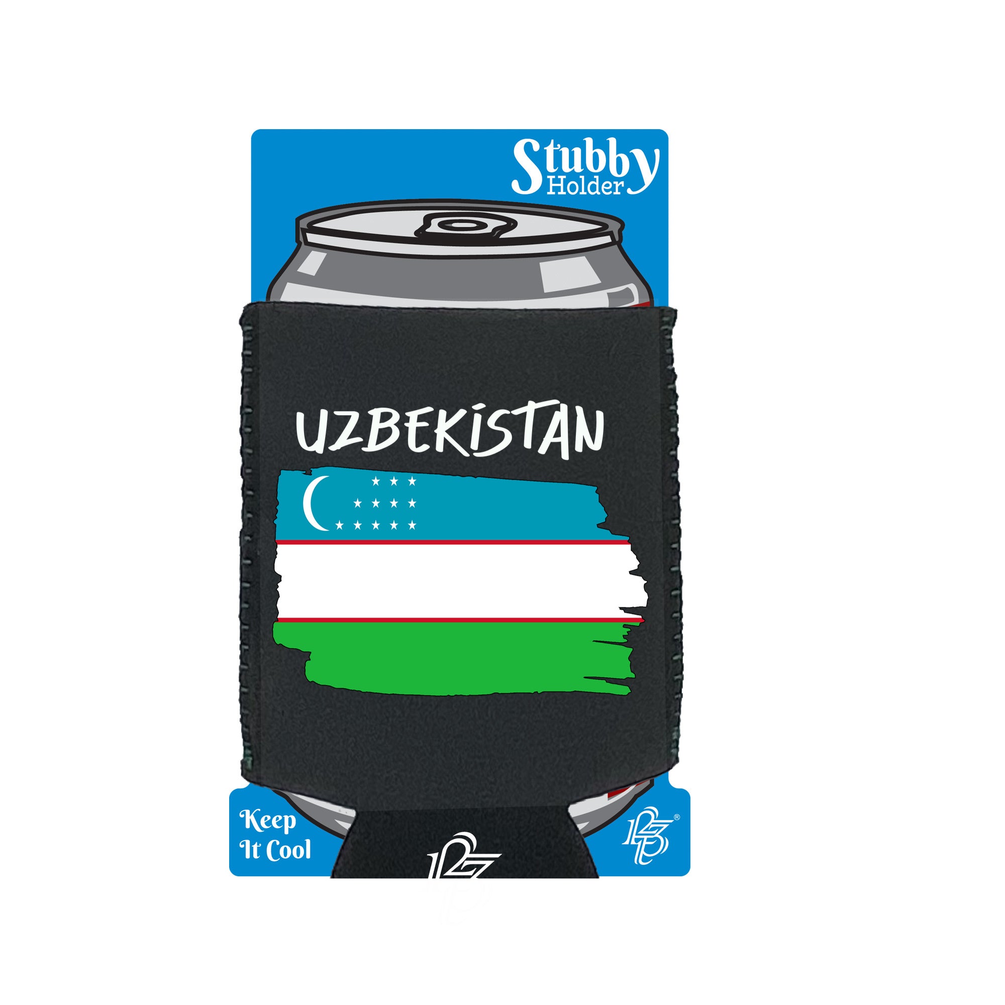 Uzbekistan - Funny Stubby Holder With Base