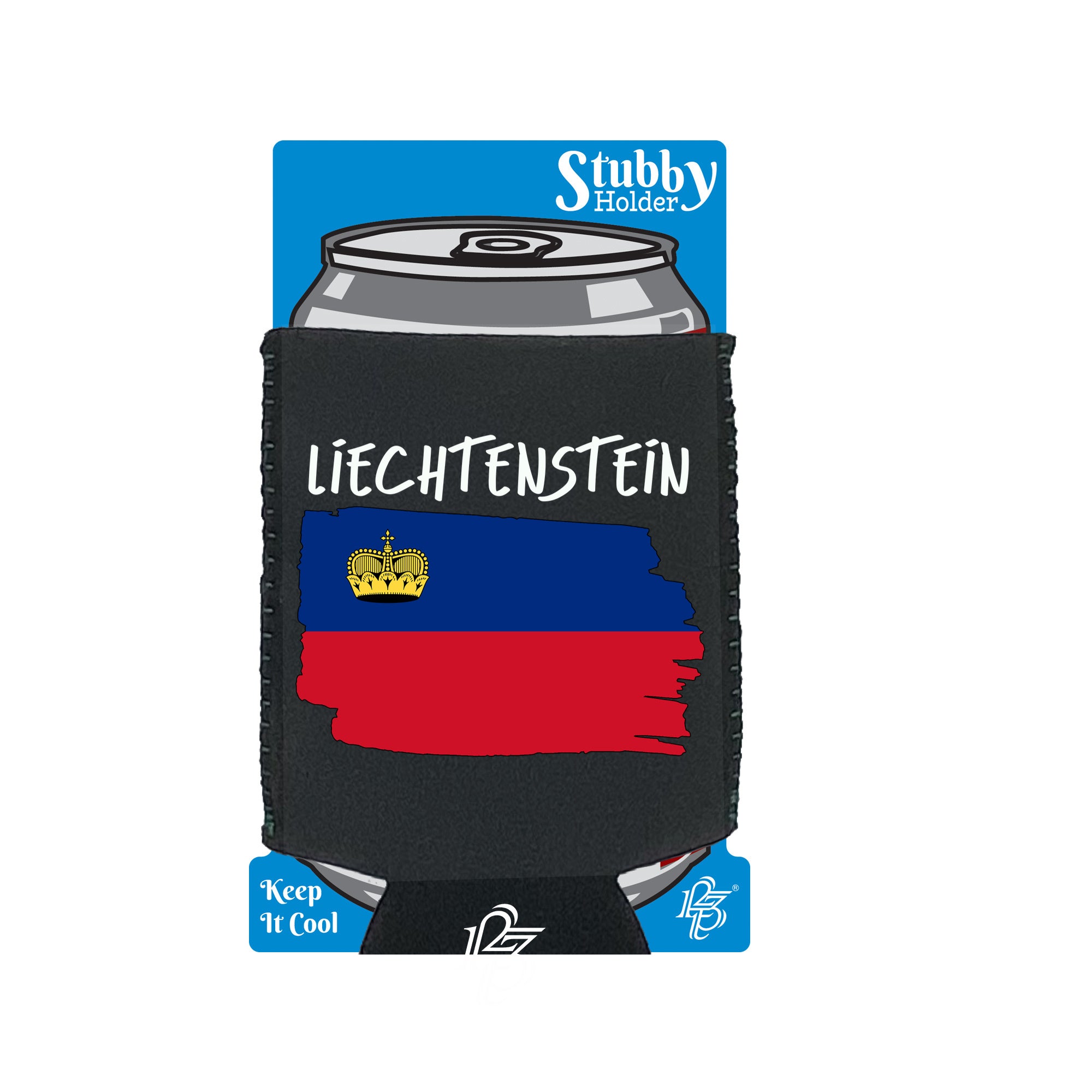 Liechtenstein - Funny Stubby Holder With Base