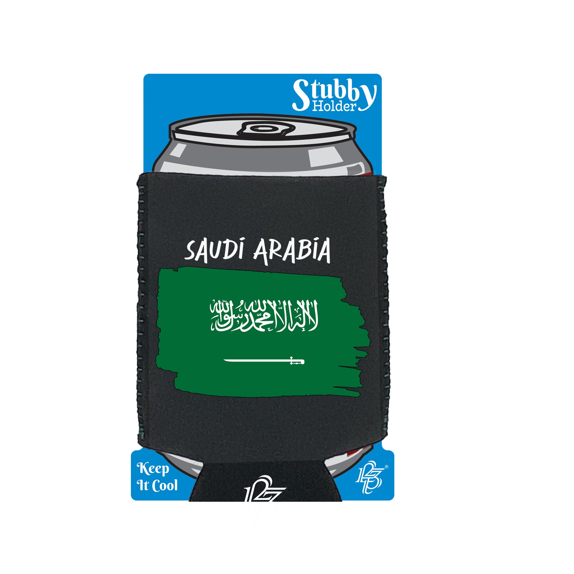 Saudi Arabia - Funny Stubby Holder With Base