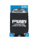 Uau Rugby Hooligans Game - Funny Stubby Holder With Base