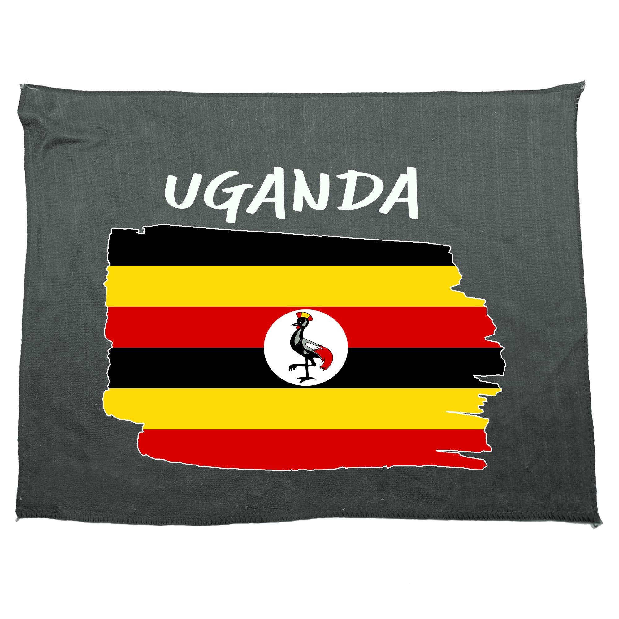 Uganda - Funny Gym Sports Towel