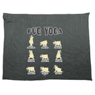 Pug Yoga Dog - Funny Novelty Gym Sports Microfiber Towel