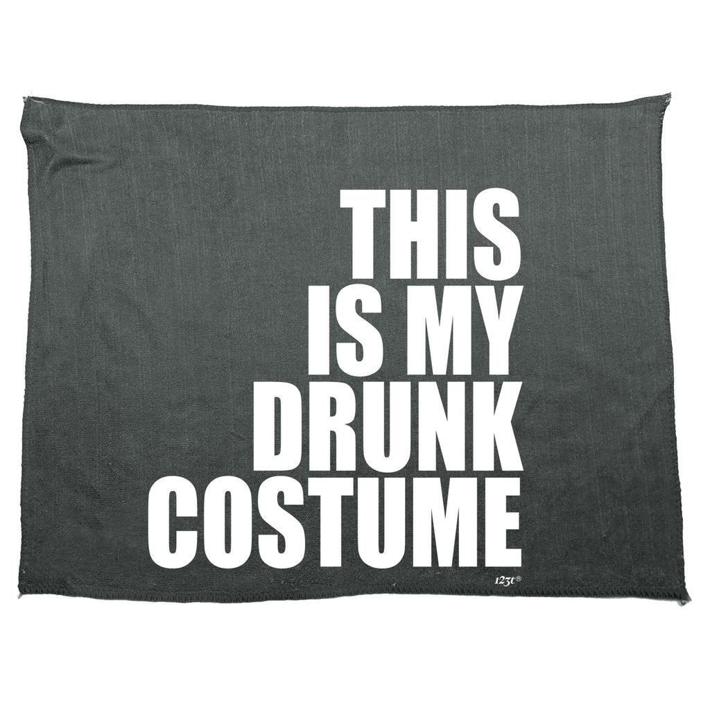 This Is My Drunk Costume - Funny Novelty Gym Sports Microfiber Towel