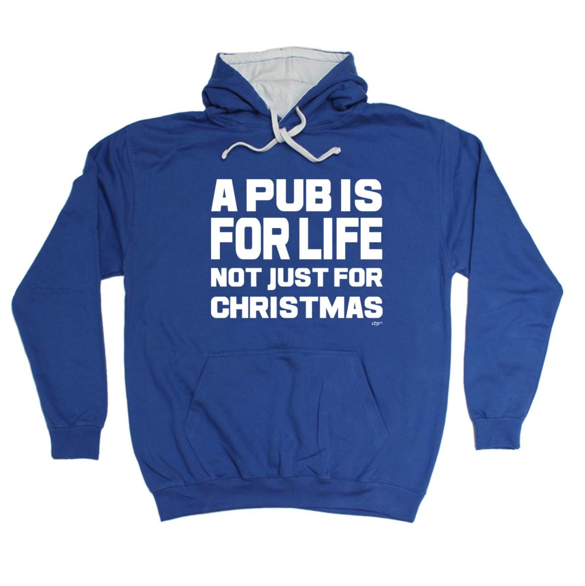 A Pub Is For Life Not Just For Christmas - Funny Novelty Hoodies Hoodie - 123t Australia | Funny T-Shirts Mugs Novelty Gifts