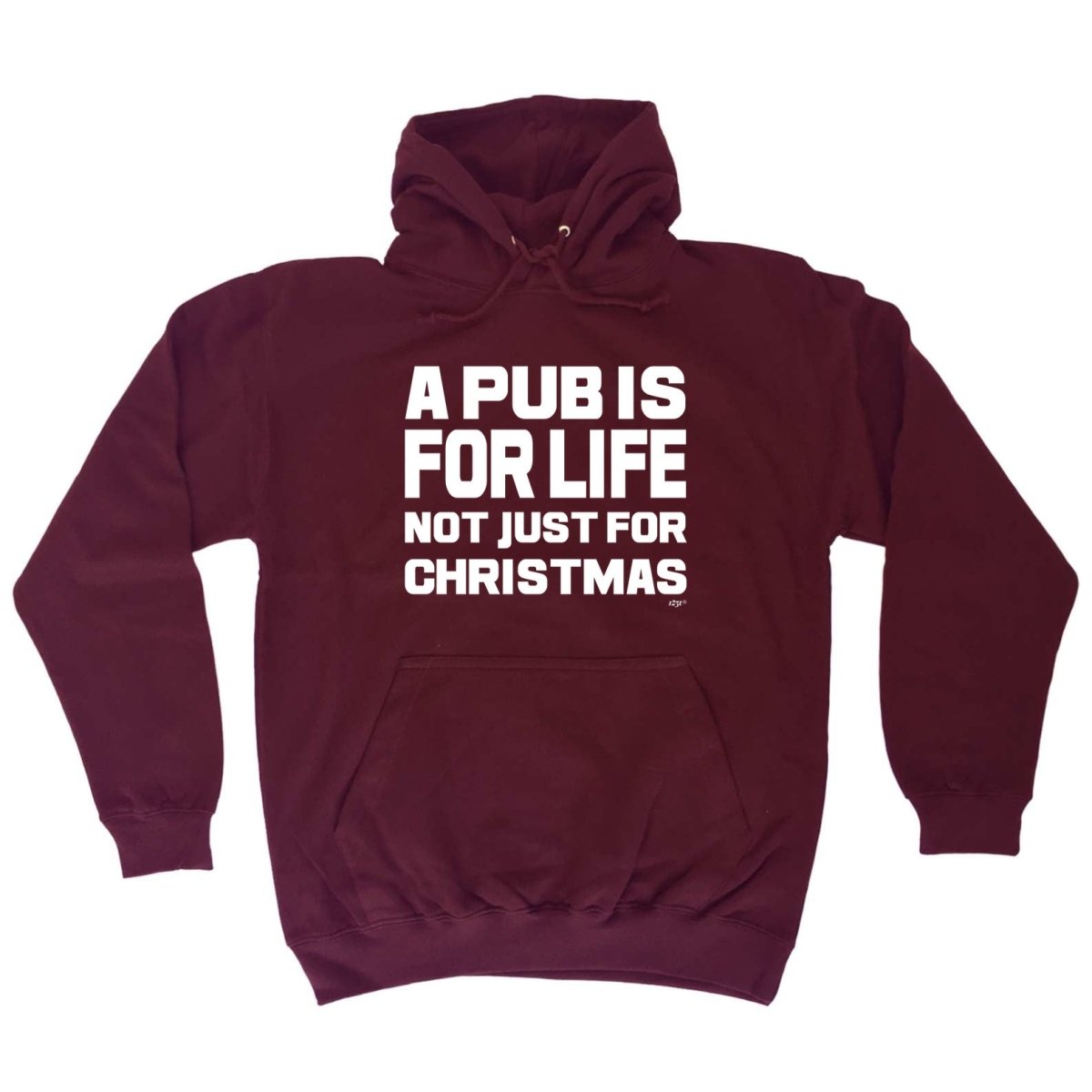 A Pub Is For Life Not Just For Christmas - Funny Novelty Hoodies Hoodie - 123t Australia | Funny T-Shirts Mugs Novelty Gifts