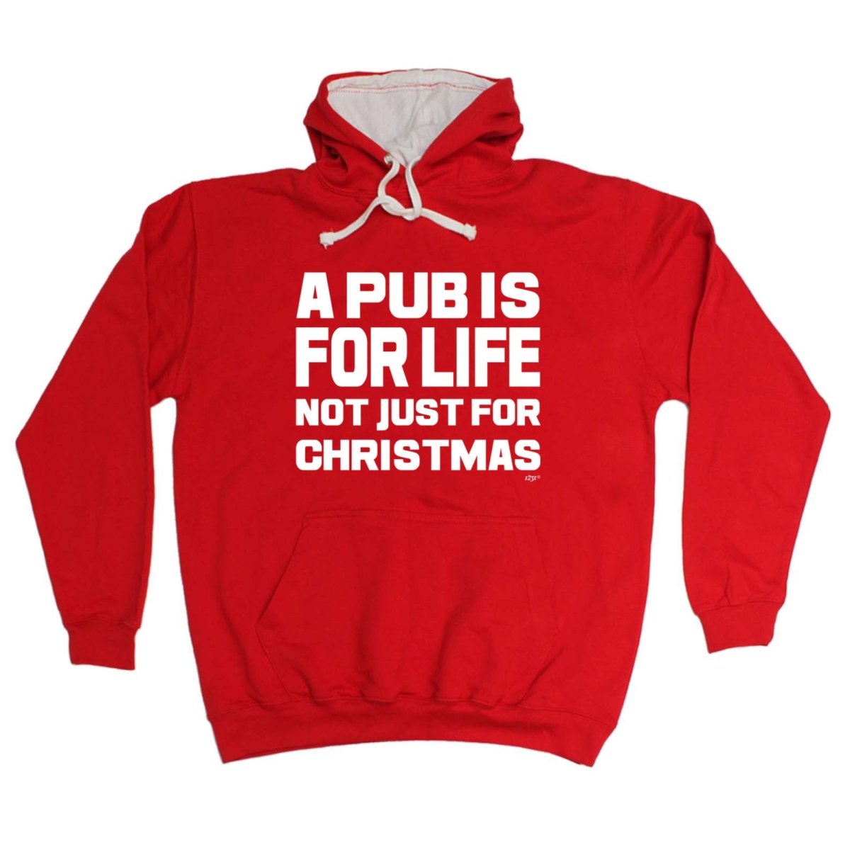 A Pub Is For Life Not Just For Christmas - Funny Novelty Hoodies Hoodie - 123t Australia | Funny T-Shirts Mugs Novelty Gifts