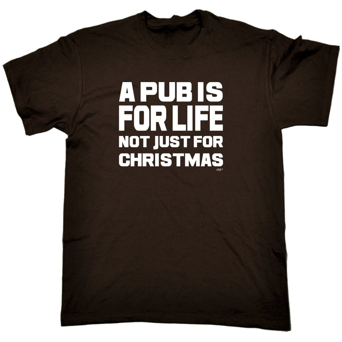 A Pub Is For Life Not Just For Christmas - Mens Funny Novelty T-Shirt TShirt / T Shirt - 123t Australia | Funny T-Shirts Mugs Novelty Gifts