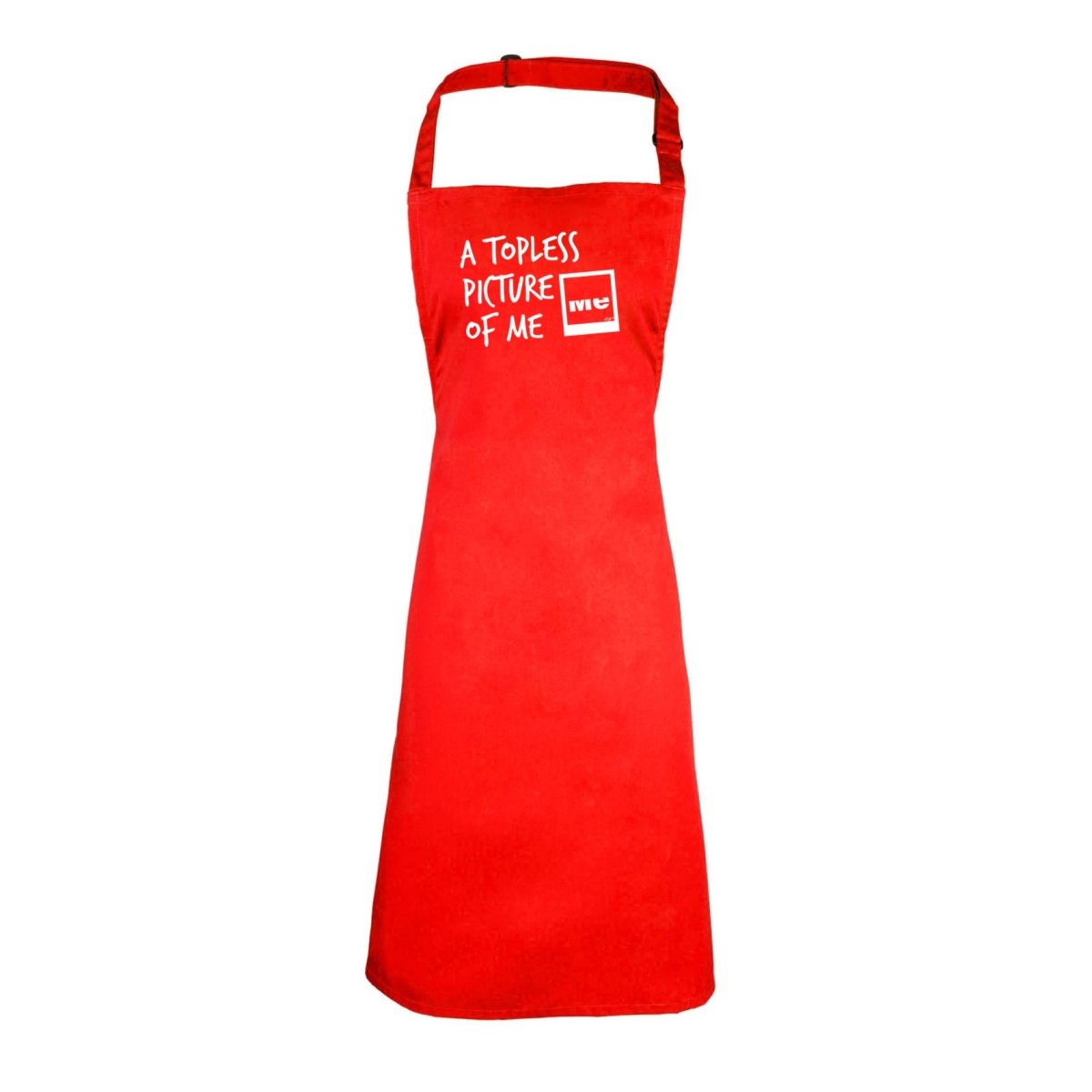 A Topless Picture Of Me - Funny Novelty Kitchen Adult Apron - 123t Australia | Funny T-Shirts Mugs Novelty Gifts