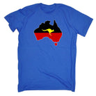 Aboriginal Flag Australia Country Kagaroo - Mens Funny T-Shirt Tshirts - 123t Australia | Funny T-Shirts Mugs Novelty Gifts