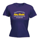 Abu Dhab My Parents Went To And All Got - Funny Novelty Womens T-Shirt T Shirt Tshirt - 123t Australia | Funny T-Shirts Mugs Novelty Gifts