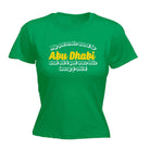 Abu Dhab My Parents Went To And All Got - Funny Novelty Womens T-Shirt T Shirt Tshirt - 123t Australia | Funny T-Shirts Mugs Novelty Gifts