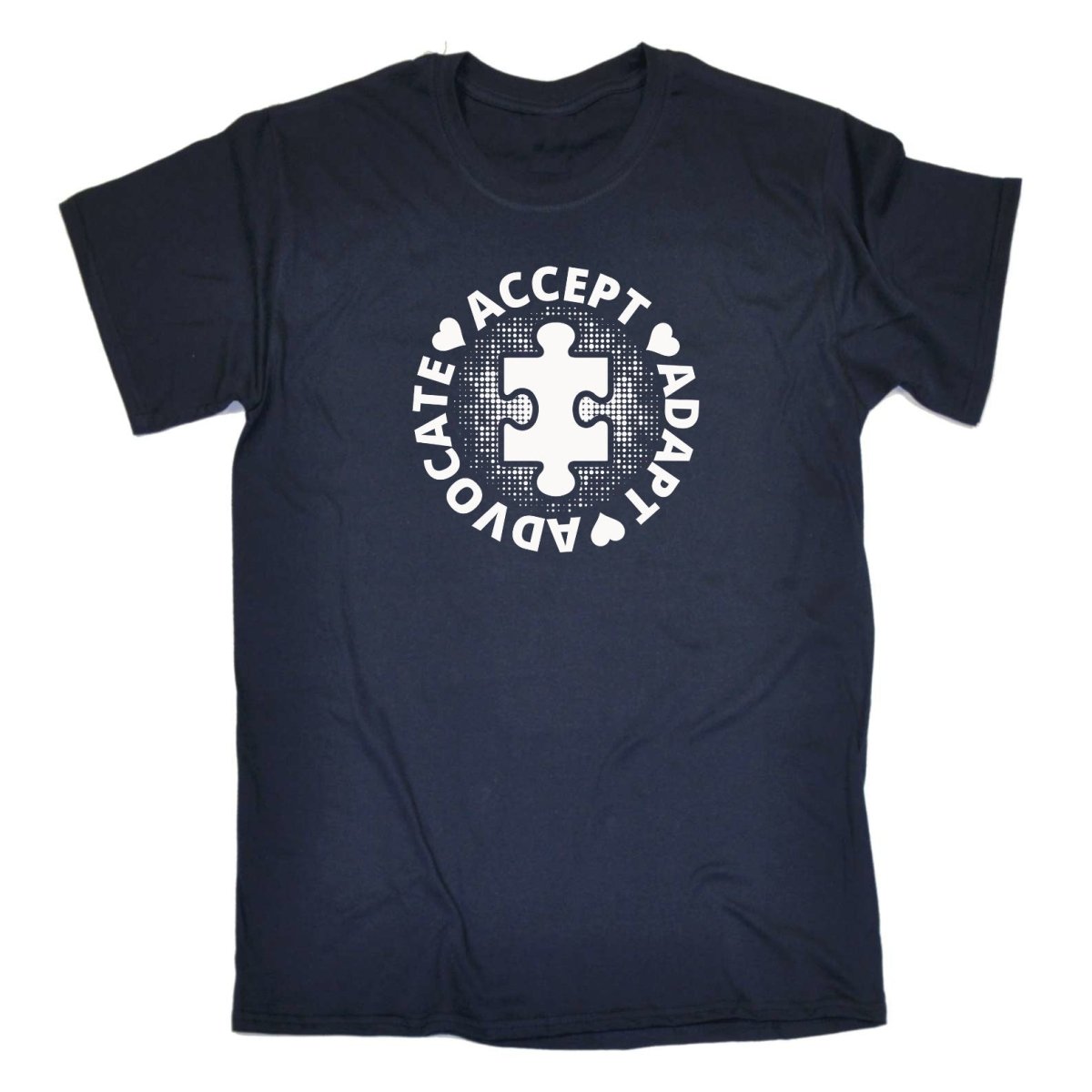 Accept Adapt Advocate - Mens Funny T-Shirt Tshirts Tee Shirt - 123t Australia | Funny T-Shirts Mugs Novelty Gifts