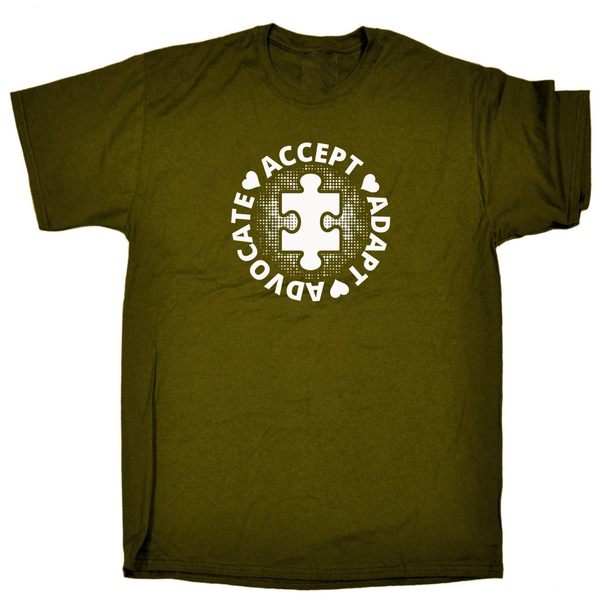 Accept Adapt Advocate - Mens Funny T-Shirt Tshirts Tee Shirt - 123t Australia | Funny T-Shirts Mugs Novelty Gifts