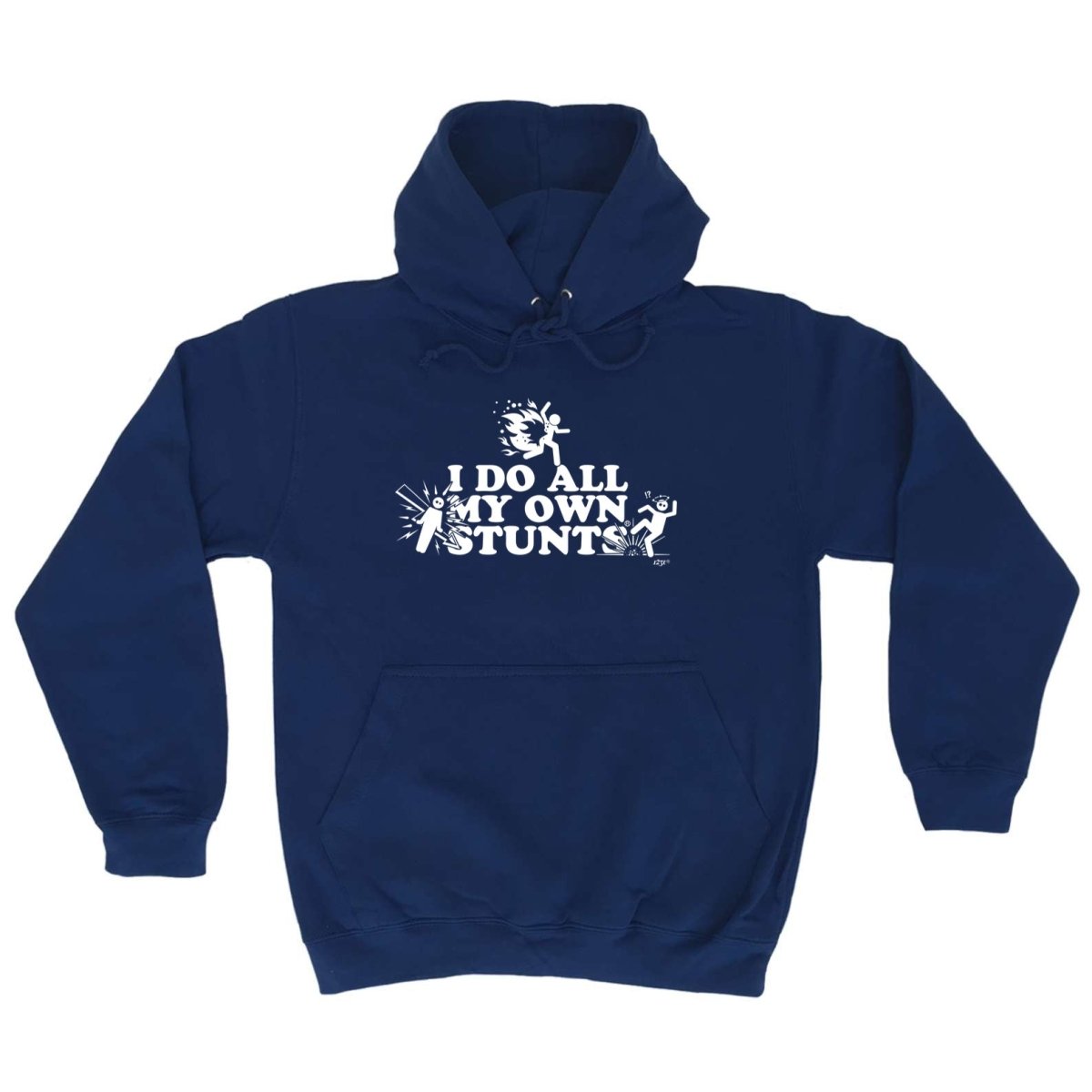 Accidents Do All My Own Stunts - Funny Novelty Hoodies Hoodie - 123t Australia | Funny T-Shirts Mugs Novelty Gifts