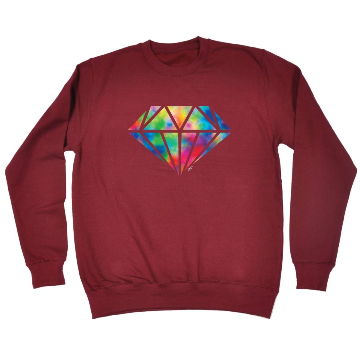 Acid Diamond Retro - Funny Novelty Sweatshirt - 123t Australia | Funny T-Shirts Mugs Novelty Gifts