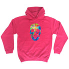 Acid Skull Retro - Funny Novelty Hoodies Hoodie - 123t Australia | Funny T-Shirts Mugs Novelty Gifts