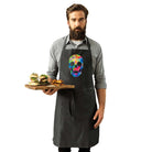 Acid Skull Retro - Funny Novelty Kitchen Adult Apron - 123t Australia | Funny T-Shirts Mugs Novelty Gifts