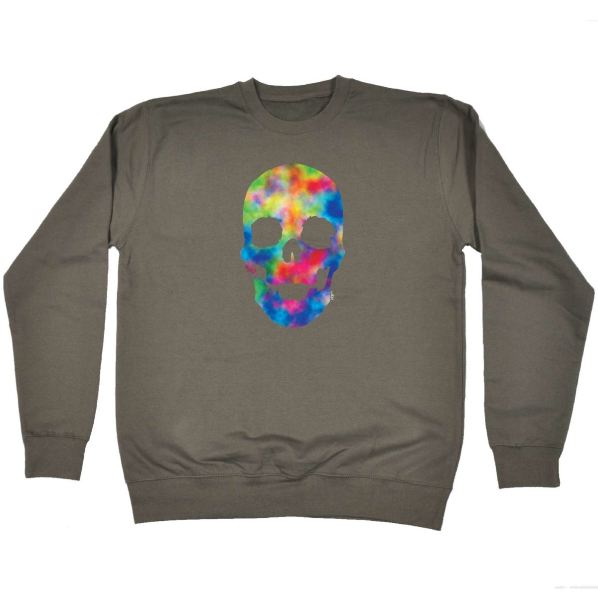 Acid Skull Retro - Funny Novelty Sweatshirt - 123t Australia | Funny T-Shirts Mugs Novelty Gifts