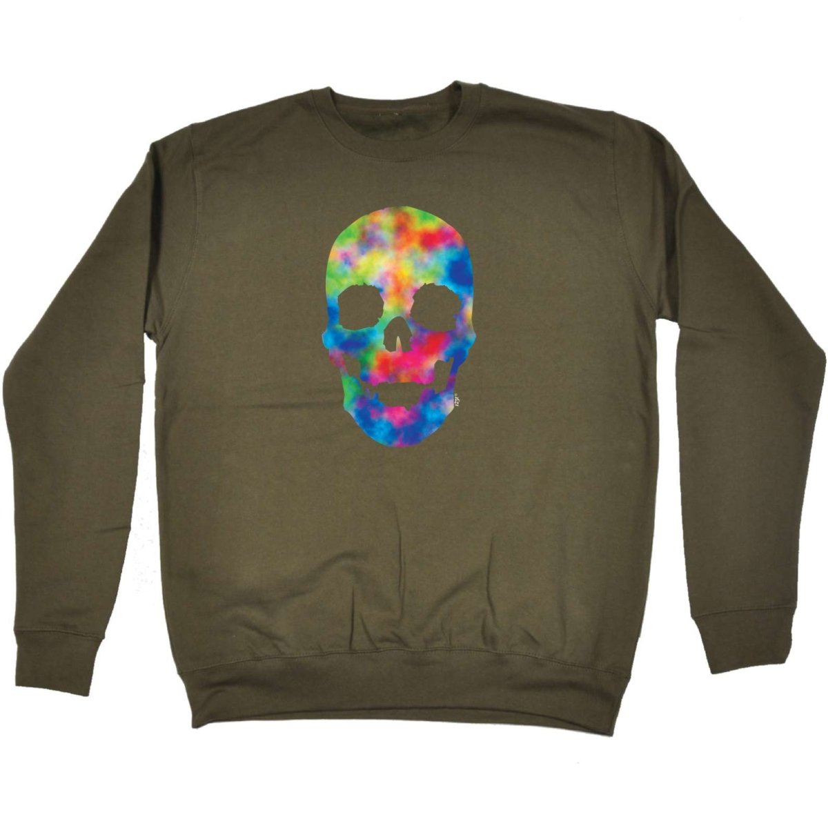 Acid Skull Retro - Funny Novelty Sweatshirt - 123t Australia | Funny T-Shirts Mugs Novelty Gifts