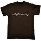 Acustic Guitar Pulse Music - Mens Funny Novelty T-Shirt TShirt / T Shirt - 123t Australia | Funny T-Shirts Mugs Novelty Gifts