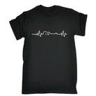 Acustic Guitar Pulse Music - Mens Funny Novelty T-Shirt TShirt / T Shirt - 123t Australia | Funny T-Shirts Mugs Novelty Gifts