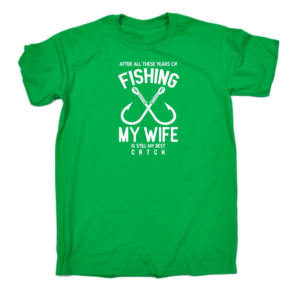 After All Thes Years Fishing My Wife Best Catch Fish - Mens Funny T-Shirt Tshirts Tee Shirt - 123t Australia | Funny T-Shirts Mugs Novelty Gifts