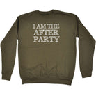 After Party - Funny Novelty Sweatshirt - 123t Australia | Funny T-Shirts Mugs Novelty Gifts