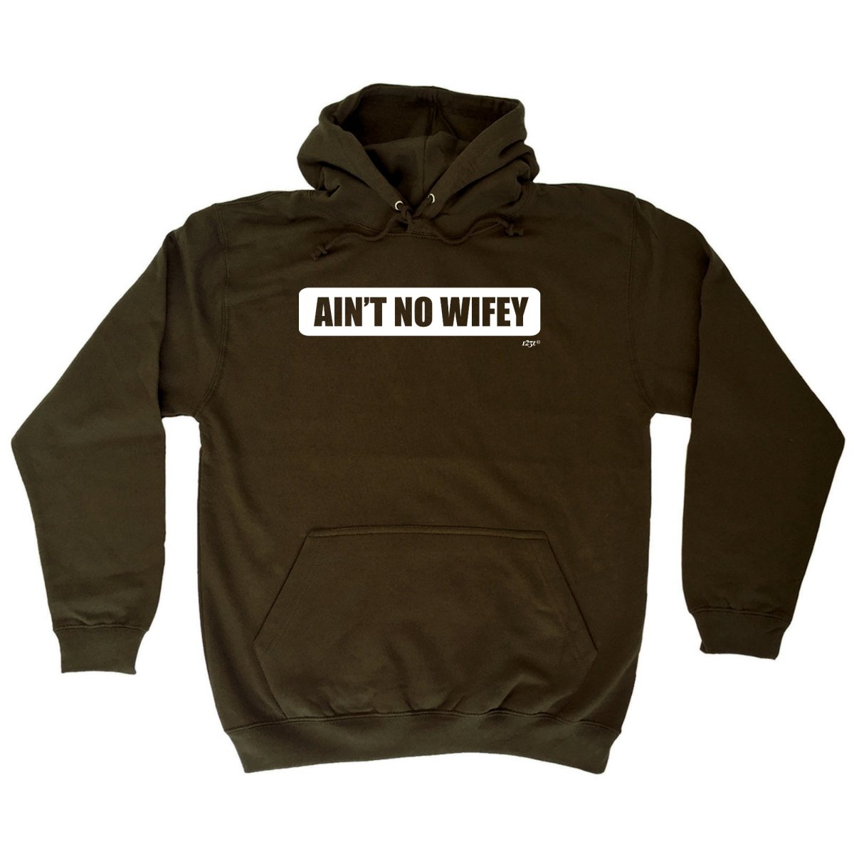 Aint No Wifey Wife - Funny Novelty Hoodies Hoodie - 123t Australia | Funny T-Shirts Mugs Novelty Gifts