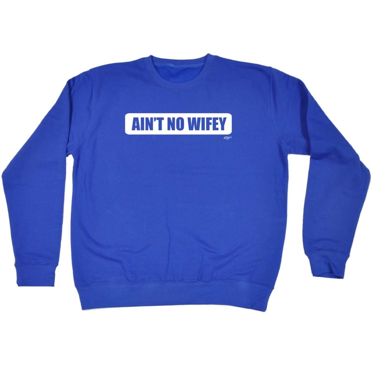 Aint No Wifey Wife - Funny Novelty Sweatshirt - 123t Australia | Funny T-Shirts Mugs Novelty Gifts