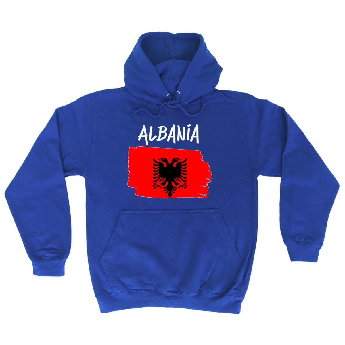 Albania Country Flag Nationality - Hoodies Hoodie - 123t Australia | Funny T-Shirts Mugs Novelty Gifts