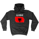 Albania Country Flag Nationality - Hoodies Hoodie - 123t Australia | Funny T-Shirts Mugs Novelty Gifts