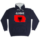 Albania Country Flag Nationality - Hoodies Hoodie - 123t Australia | Funny T-Shirts Mugs Novelty Gifts