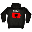 Albania Country Flag Nationality - Kids Children Hoodie - 123t Australia | Funny T-Shirts Mugs Novelty Gifts